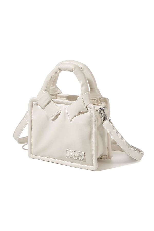 LIVEBOX Women's White Casual Crossbody Bag | Trendy & Versatile